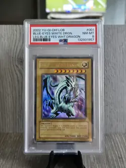 Blue-Eyes White Dragon LOB-001 The Legend of Blue Eyes White Dragon 1ST EDITION - Image 1
