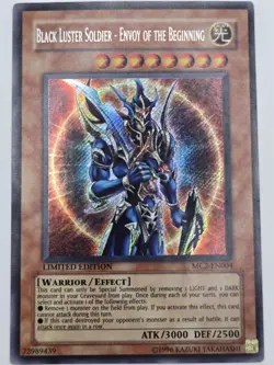 Yu-Gi-Oh Black Luster Soldier Envoy of the Beginning Mc2-en004 Limited Edition - Image 1