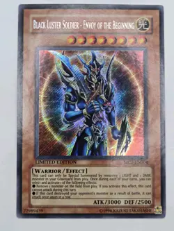 Yu-Gi-Oh Black Luster Soldier Envoy of the Beginning Mc2-en004 Limited Edition - Image 1