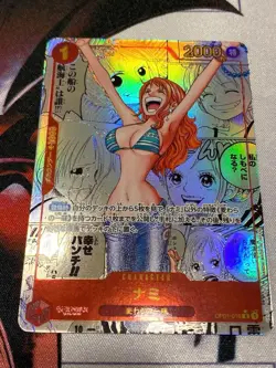 Nami OP01-016 Manga Alt Art ONE PIECE Card The Best Japanese PRB-01 very good - Image 1