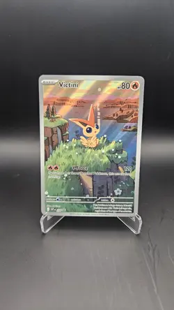 Pokemon TCG Victini Full Art Holo Black Star Promo Card 208 - Image 1