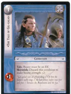 Lord Of The Rings CCG FotR Card 1.R66 The Tale Of Gil Galad - Image 1