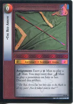Lord Of The Rings CCG Reflections Foil Card 9R46 The Red Arrow - Image 1