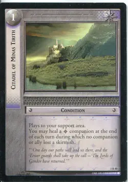 Lord Of The Rings CCG Card RotEL 3.R40 Citadel Of Minas Titith - Image 1