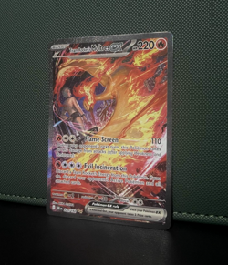 Team Rocket's Moltres ex 229/182 SIR Destined Rivals Pokemon TCG Card NM - Image 2