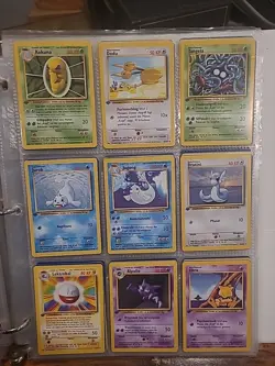 Pokemon TCG German 1st Edition Vintage Base Set Lot Of 53 WOTC Cards - Image 2