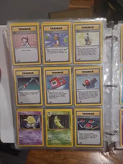 Pokemon TCG German 1st Edition Vintage Base Set Lot Of 53 WOTC Cards - Image 3
