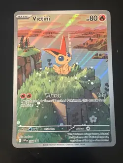 Pokemon TCG Victini Promo SV: Scarlet & Violet Promo Cards 208 NM - Image 1
