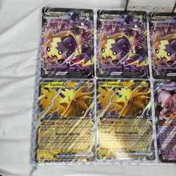 Pokemon TCG Jumbo Oversized Cards Team Rocket Mewtwo Zapdos 9x Lot - Image 2