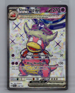 Slowking ex 238/193 - Pokemon TCG Paldea Evolved Full Art Ultra Rare Card NM - Image 1