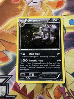 Umbreon #XY96 Pokemon Card NM Front MP Back - Image 1