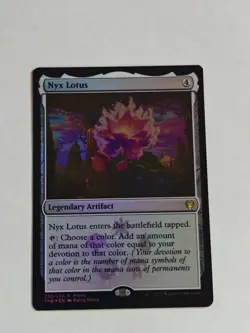 NYX Lotus Media Promos Foil Near Mint Condition - Image 1