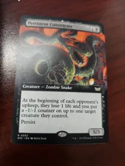 Persistent Constrictor (Extended Art) Commander: Duskmourn: House of Horror... - Image 1