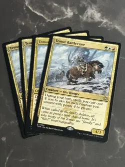 4x Temur Battlecrier #0228 R [Tarkir: Dragonstorm] NF LP/NM - Image 1