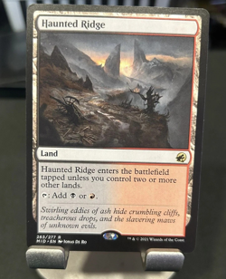 Haunted Ridge - Innistrad: Midnight Hunt (MID) | MTG Land - Image 1