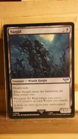 Nazgul 339 - NM - Lord of the Rings MTG - Image 1