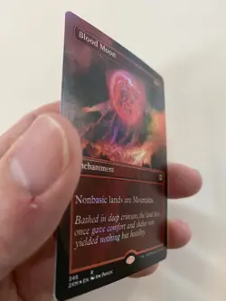 Blood Moon (346) *FOIL BORDERLESS* Double Masters MTG NM/MT 2XM Combine Shipping - Image 5