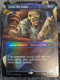 Eddie the Judge Bruvac the Grandiloquent Secret Lair Drop Foil - Image 1