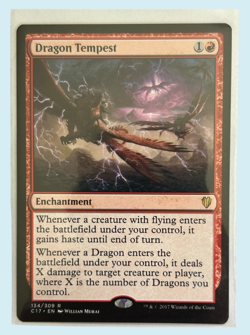 Dragon Tempest, Commander 2017, NM Near Mint, Magic the Gathering MTG - Image 1