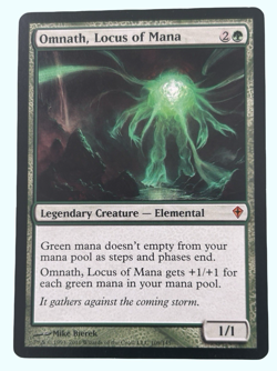 OMNATH, LOCUS OF MANA, Worldwake, NM Near Mint, Magic the Gathering MTG - Image 1