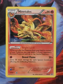 Ninetales BW66 Black&White Promo Holo Pokemon Card - Image 1
