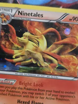 Ninetales BW66 Black&White Promo Holo Pokemon Card - Image 2