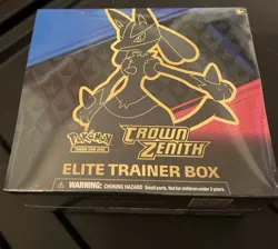 Pokemon TCG: Crown Zenith Elite Trainer Box - 10 Packs 820650851476 - Image 1
