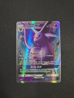 Pokemon Espeon GX TCG Sun & Moon Black Star Promo Card SM35 - Image 1