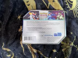 Pokemon TCG Paldea Partners Tin Skeledirge EX Includes 5 Booster Packs Sealed - Image 2