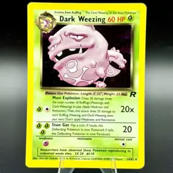 Pokemon TCG - Dark Weezing - 14/82 - Holo Unlimited - Team Rocket - Image 2
