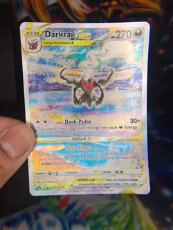 Darkrai VSTAR GG50/GG70 Galarian Gallery Crown Zenith Pokemon NM - Image 3
