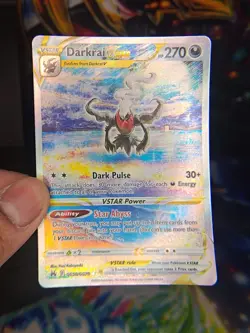 Darkrai VSTAR GG50/GG70 Galarian Gallery Crown Zenith Pokemon NM - Image 4