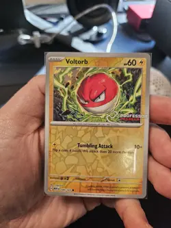 Pokemon 151 Professor Program Stamped Voltorb - Reverse Holo 100/165 - Image 2