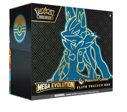 Pokemon Center TCG Mega Evolution Lucario - Elite Trainer Box ETB - Sealed NEW - Image 1