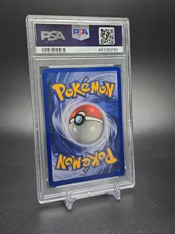 Jolteon Pokemon 1999 Jungle Unlimited set #4 HOLO PSA 8 Vintage HTF - Image 4