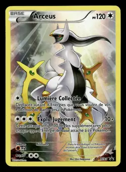 Pokemon Regigigas , Arceus, Kyurem Blanc XY81, 82, 83 Promo FR Artwork Set - Image 4