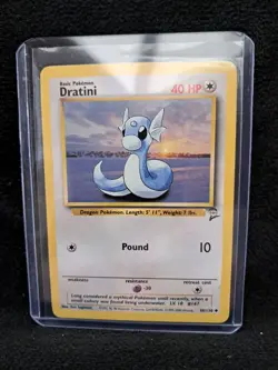 1999-2000 Pokemon Base Set Dratini 038/130 - Image 1