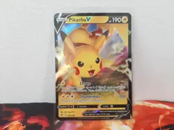 Pokemon TCG Pikachu V Vivid Voltage 043/185 Holo Ultra Rare - Image 1