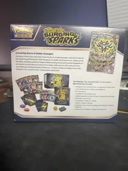 Pokemon TCG Scarlet & Violet SURGING SPARKS Elite Trainer Box FACTORY SEALED ETB - Image 4