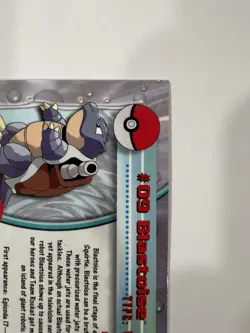 TOPPS CHROME Holo Blastoise LP+ 2000 Pokemon - Image 3