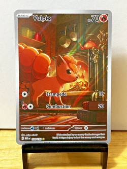 Pokemon - Vulpix ME01: Mega Evolution Illustration Rare Holo 138/132 - Image 1