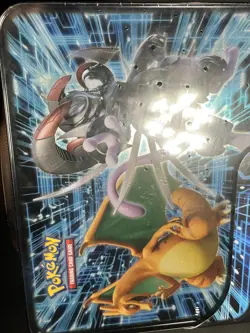 POKEMON COLLECTORS CHEST TIN 2019 ARMORED MEWTWO CHARIZARD SEALED NEW ENGLISH 820650805462 - Image 5