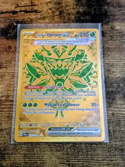 Teal Mask Ogerpon ex 177/131 Prismatic Evolution Full Art Hyper Rare Pokemon - Image 1