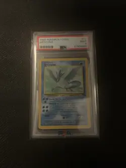 1999 Pokemon Fossil Articuno Non-Holo17/62 PSA 9 MINT - Image 1