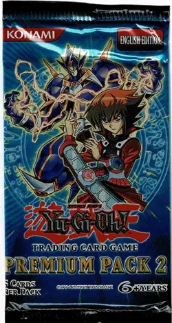 YUGIOH PREMIUM PACK 2 FACTORY SEALED OUT OF PRINT MINT ENGLISH - Image 1