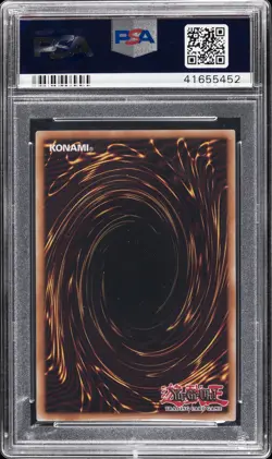 2002 YU-GI-OH! LOB-LEGEND OF BLUE EYES WHITE DRAGON #054 RED MEDICINE PSA 10 - Image 2