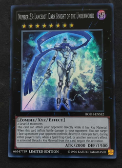 Number 23: Lancelot, Dark Knight Of The Underworld (Yu-Gi-Oh) BOSH-ENSE2 - Image 1