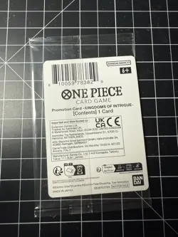 Monkey.D.Luffy - P-006 (Retail Promo) P-006 One Piece Promotion Card (Sealed) - Image 2