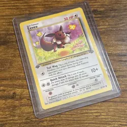 Pokemon TCG Eevee Jungle 1st Edition Card 51/64, Regular Common - Image 4