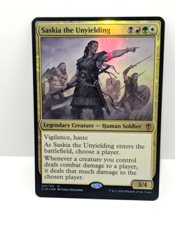 Saskia the Unyielding - Mythic - Commander - Oversized Card - Foil - C16 041 - - Image 1